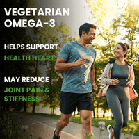 Dr Param's Veg Omega-3 Cardiocare Capsules | Algae-Sourced | No Fish Oil | 60 Veg Capsules - 3